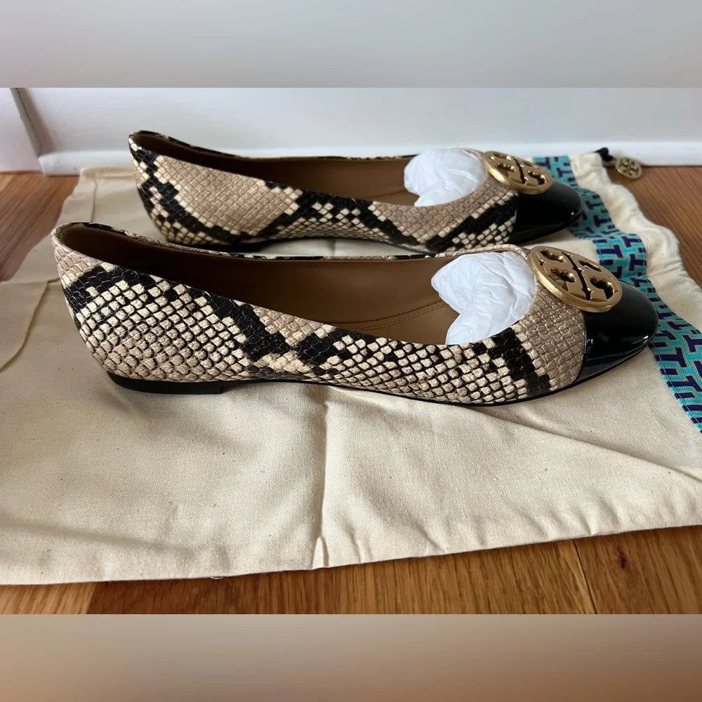 Tory Burch Chelsea Cap-toe ballet flats - Picture 2 of 6
